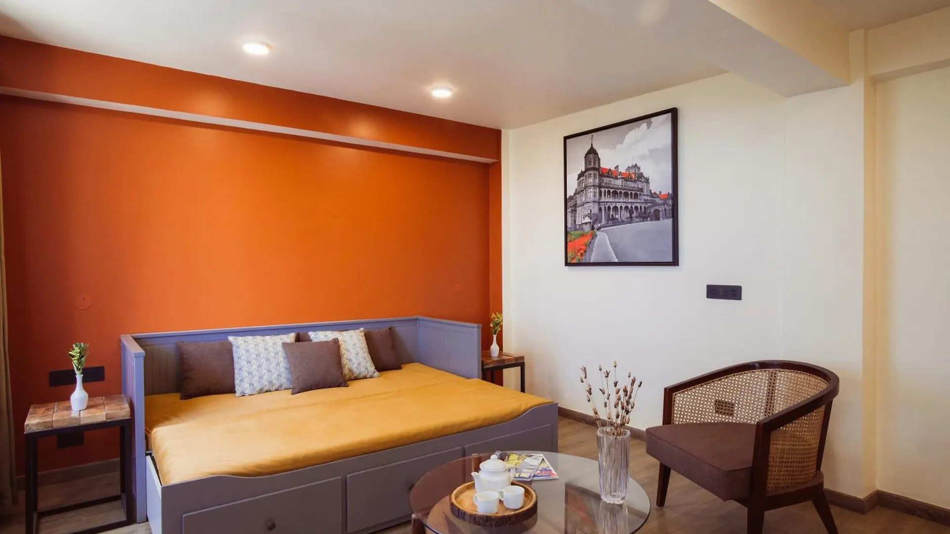Alaya Stays 1 Bhk With Balcony & Breathtaking View - Baljees Melville Divine Shimla India